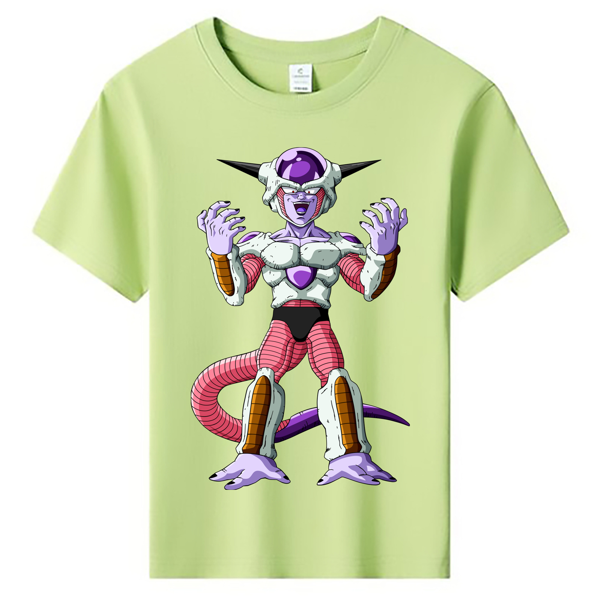 （画像用） ドラゴンボール フリーザ DRAGON BALL Frieza 綿100％キッズTシャツ（フロントプリント）